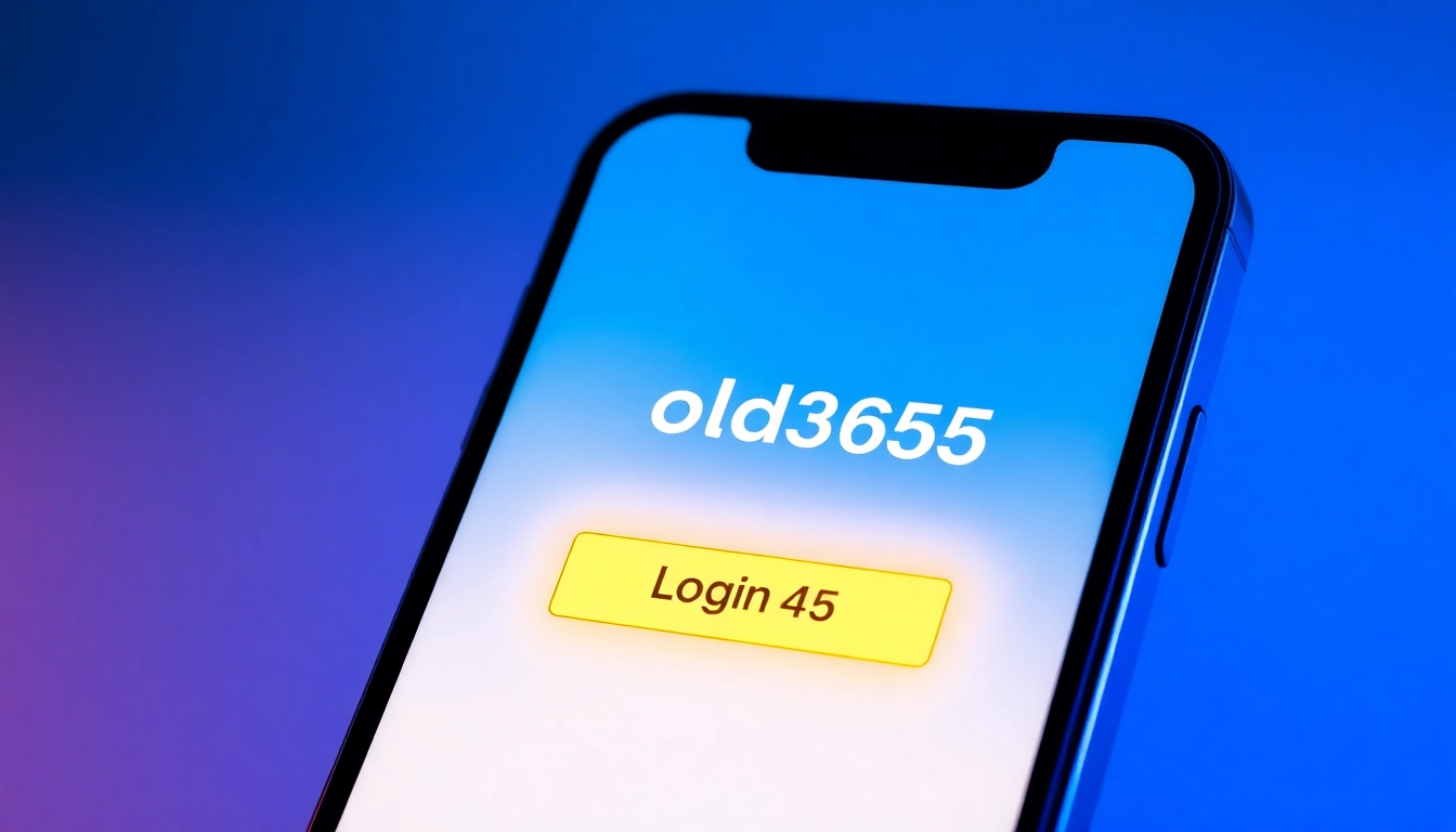 Gold365 login page on a smartphone showcasing secure and seamless access for betting and casino gaming.